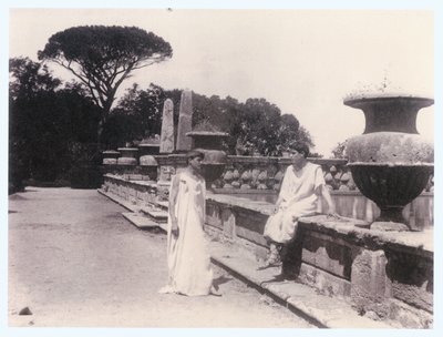 Bagnaia, Villa Lante (kuva) tekijältä Guglielmo (1852 1930) Plüschow