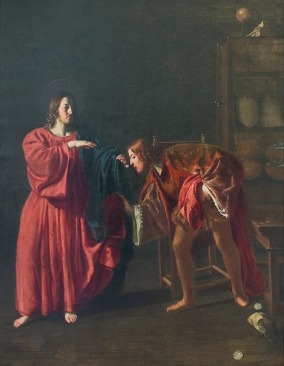 Pyhän Matteuksen kutsuminen tekijältä Guido Cagnacci