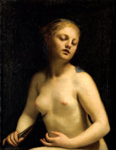 Lucretian kuolema, 1600-luku tekijältä Guido Cagnacci