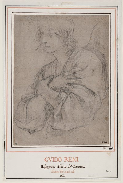 Enkeli, jolla on kädet ristissä tekijältä Guido Reni