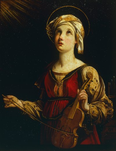 Pyhä Cecilia tekijältä Guido Reni