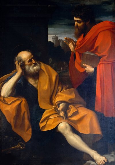 Apostolit Pietari ja Paavali, n. 1605. tekijältä Guido Reni