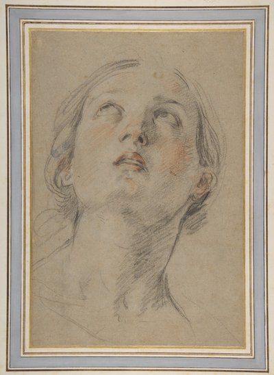 Ylös katsovan naisen pää (Judith) tekijältä Guido Reni