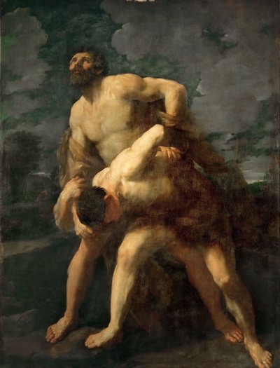 Taistelu Herakleen ja Achelouksen välillä, 1620-1621. tekijältä Guido Reni