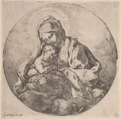 Neitsyt ja lapsi tekijältä Guido Reni