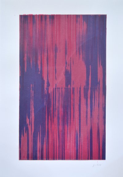 Colors Nº1, 2014 (tussi paperille) tekijältä Guilherme Pontes