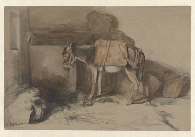 Aasi tallissa tekijältä Guillaume Anne van der Brugghen