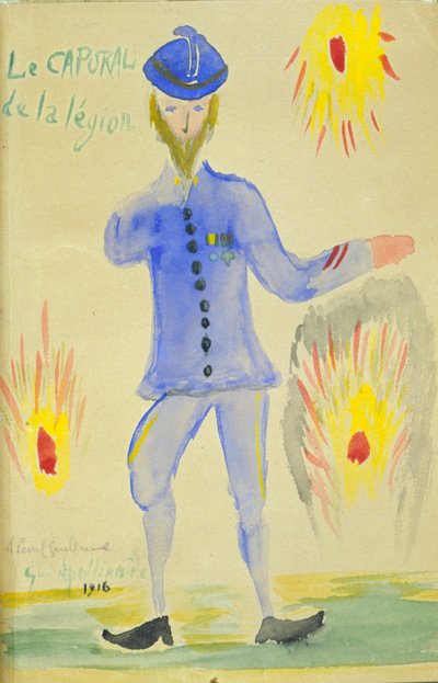 Legioonan korpraali, 1916 tekijältä Guillaume Apollinaire