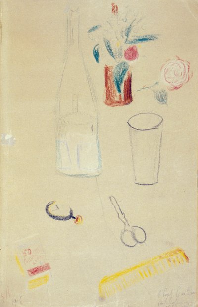 Asetelma, c1900. tekijältä Guillaume Apollinaire