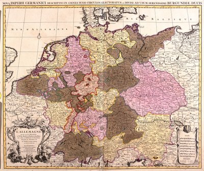 Belgia, Alankomaat, Saksa, Puola (Voivodikunta: Pommerin, Länsi-Pommerin, Lubuszin, Ala-Sleesian), Tšekki (alue : Olomuc, Etelä-Moria, Praha, Keski-Böömi, Etelä-Böömi, Plze, Karlovy Vary, stínad Labem, Liberec, Hradec Králové, tekijältä Guillaume Delisle