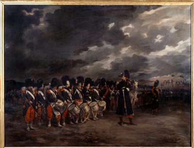 Un drums de la Garde Imperiale - Guillaume Regameyn (1837-1875) maalaus tekijältä Guillaume Regamey