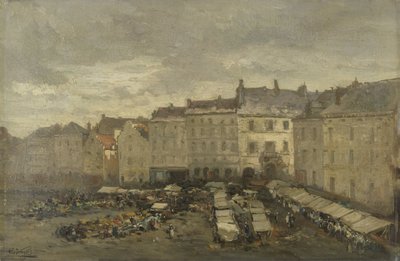 Grote Zavel (Grand Sablon), Bryssel tekijältä Guillaume Vogels