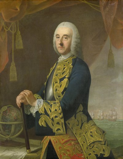 Vara-amiraali Hendrik Lijnslagerin, Harmen Lijnslagerin ja Judith Allijnin pojan muotokuva tekijältä Guillaume de Spinny