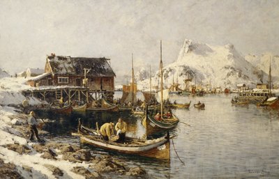 Tjeldbergtind, Lofootit tekijältä Gunnar Berg