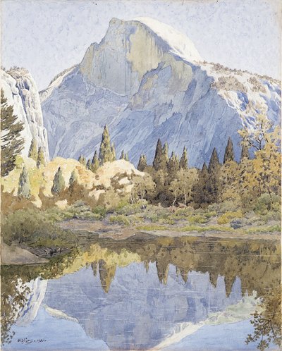 Half Dome ja Mirror Lake tekijältä Gunnar Widforss