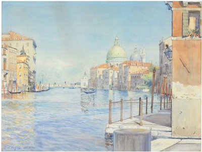 Grand Canal, Venetsia, Santa Maria della Salute tekijältä Gunnar Widforss