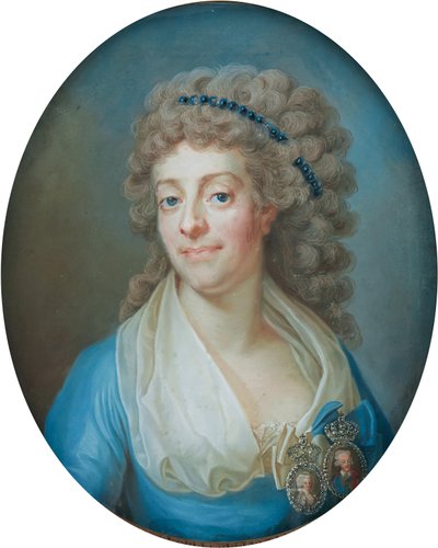 Hedvig Katarina Piperin muotokuva tekijältä Gustaf Lundberg