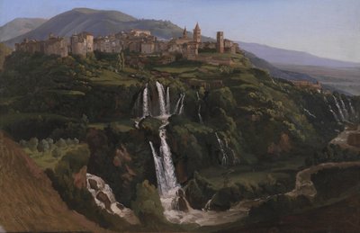 Näkymä Tivolista Italiassa tekijältä Gustaf Wilhelm Palm