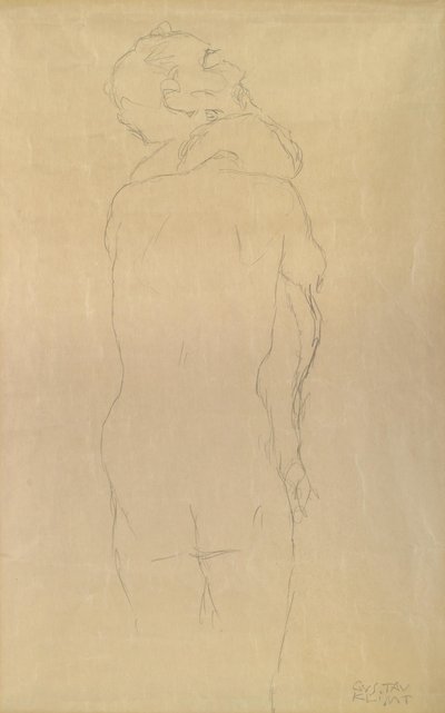 Adam ja Eeva opiskelevat tekijältä Gustav Klimt