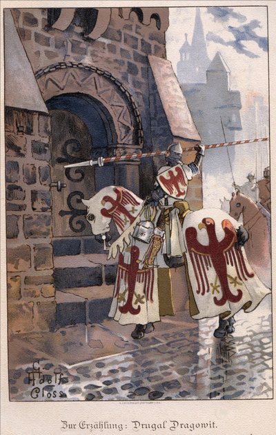 Dragovit - Dragovit ( 8m ccl) Roi des Valets (Veltabes houn Wiltses) par Klauss, Gustav Adolf (1864-1938)finlandès tekijältä Gustav Adolf Closs