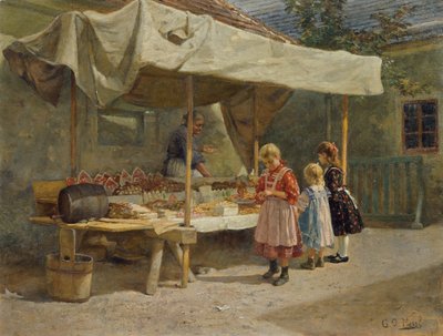 Piparkakkuosastolla tekijältä Gustav Adolf Hessl