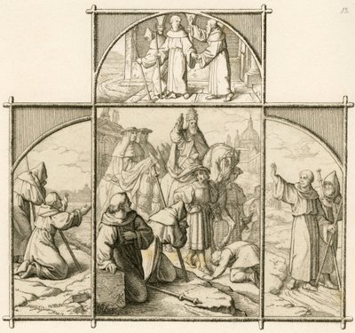 Martin Lutherin matka Roomaan 1510. Hän oli iloinen nähdessään Rooman, mutta oli kauhuissaan loistosta ja turmeluksesta tekijältä Gustav Ferdinand Leopold Konig
