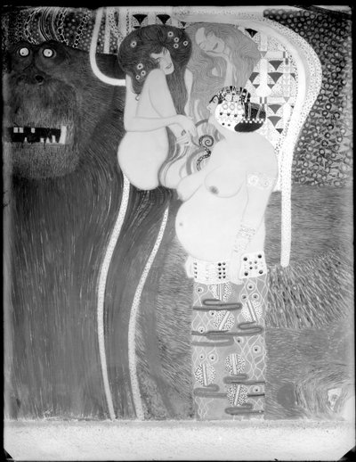 Wienin Secessionin 14. näyttely tekijältä Gustav Klimt
