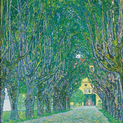 Avenue of Schloss Kammer Park tekijältä Gustav Klimt