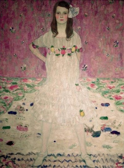 Bildnis Mäda Primavesi tekijältä Gustav Klimt