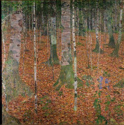 Koivumetsä tekijältä Gustav Klimt
