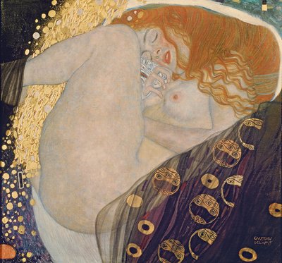 Danaë tekijältä Gustav Klimt