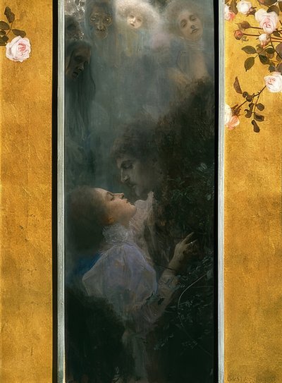 Rakkaus. 1895 tekijältä Gustav Klimt