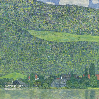 Litzlberg Attersee-varrella, 1914-1915 tekijältä Gustav Klimt