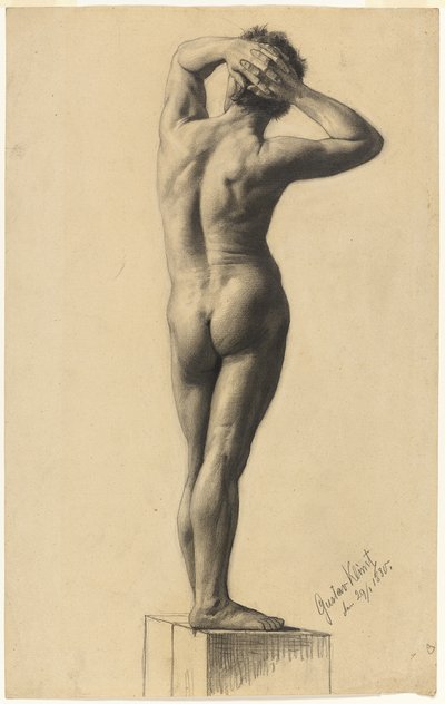 Mies alaston tekijältä Gustav Klimt