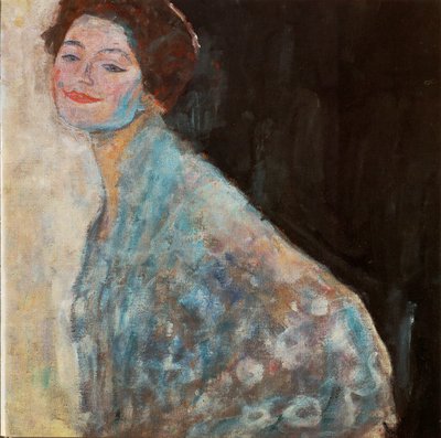 Muotokuva valkoihoisesta naisesta tekijältä Gustav Klimt
