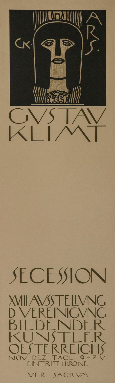 Juliste 18. Wienin Secession-näyttelyyn, 1903. tekijältä Gustav Klimt