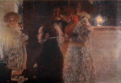 Schubert am Klavier tekijältä Gustav Klimt