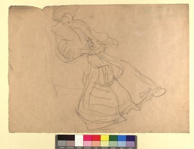 Studie zu einem Damenporträt tekijältä Gustav Klimt