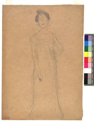 Studie zu einem Damenporträt tekijältä Gustav Klimt