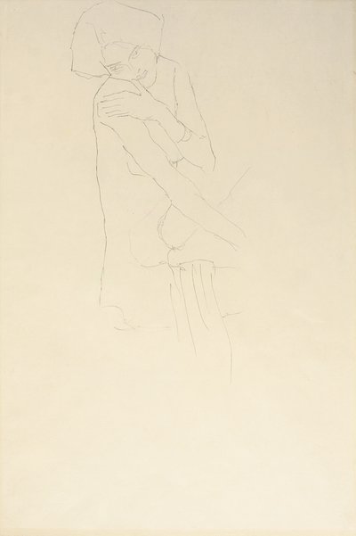 Tutkimus Adele Bloch-Bauer II:lle, 1911 tekijältä Gustav Klimt