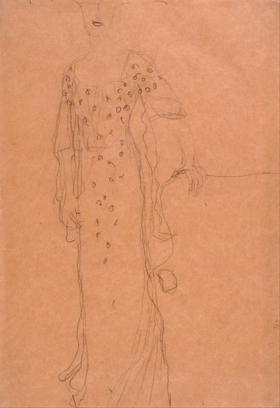 Tutkimus Adele Bloch-Bauerin muotokuvasta I tekijältä Gustav Klimt