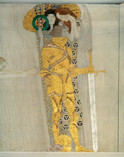 Vuoden 1902 Wienin taiteilijaseuran " Secession " -näyttelyn keskipisteenä oli Max Klingerin Beethoven-monumentti. tekijältä Gustav Klimt