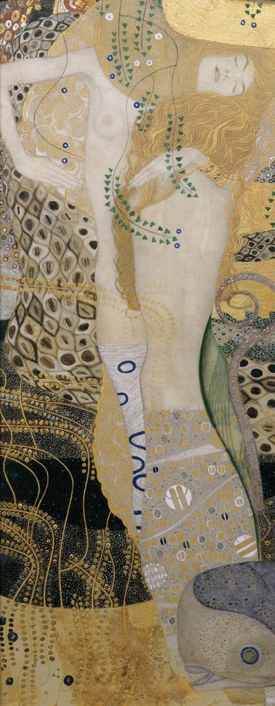 Hydra, 1904-1906 tekijältä Gustav Klimt