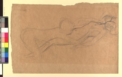 Zwei Frauenakte tekijältä Gustav Klimt
