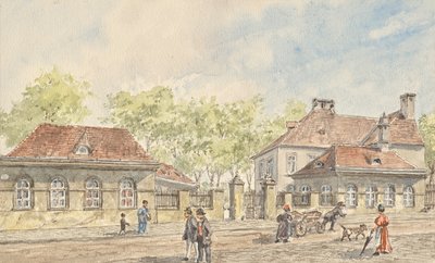 Hohlweggasse Wienin Landstrassessa tekijältä Gustav Korompay