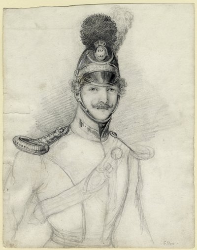 Otto I 1815-1867, Kreikan kuningas, noin 1835 tekijältä Gustav Kraus