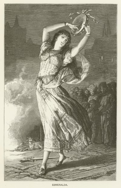 Esmeralda tekijältä Gustave Brion
