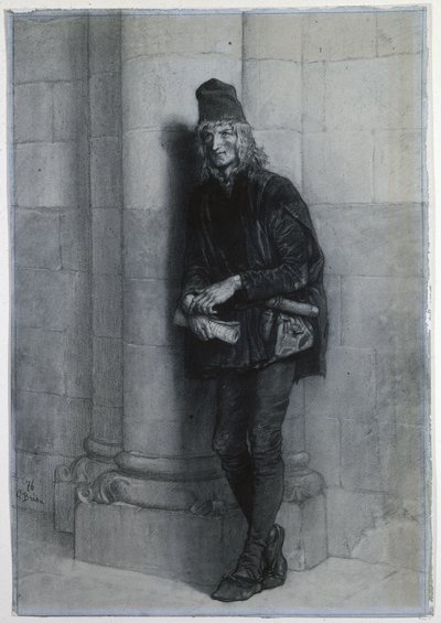 Pierre Gringoire. tekijältä Gustave Brion