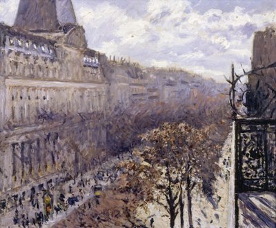 Italialaisten bulevardi, 1880. tekijältä Gustave Caillebotte