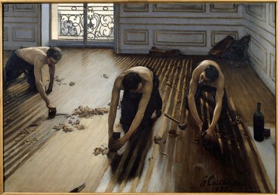 Tasainen parketti tekijältä Gustave Caillebotte